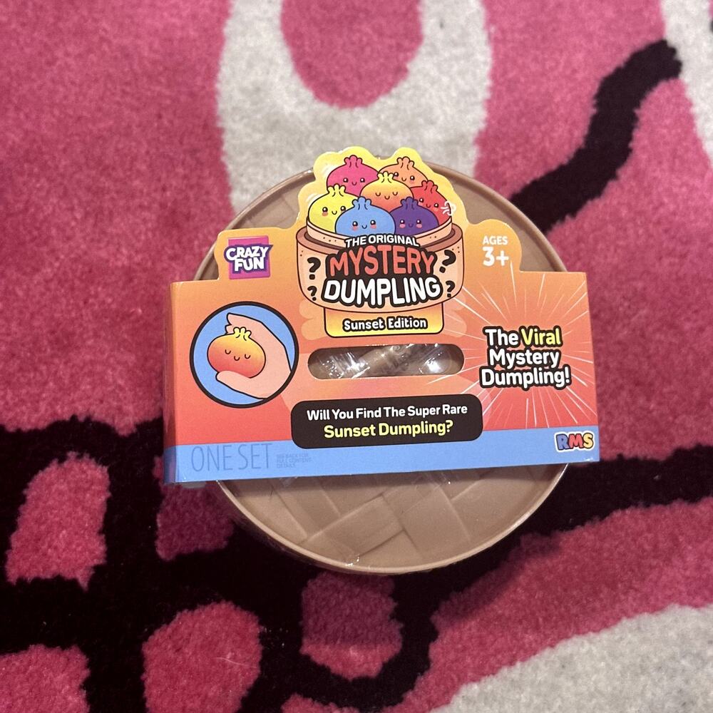 Squishy Bun Mystery Dumpling Sunset Edition Blind Box – Brand New